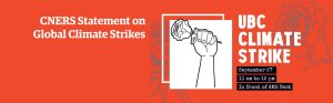 CNERS STATEMENT ON CLIMATE STRIKES